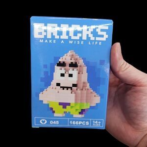 Brand New Spongebob Patrick Bricks Lego Figure